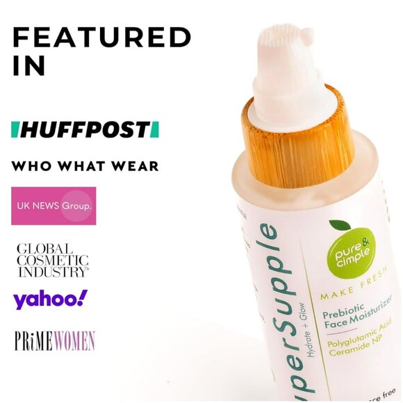 🍏 Pure & Cimple Prebiotic Moisturizer // Polyglutamic Acid & Ceramide NP ~ NIB! - Picture 8 of 8